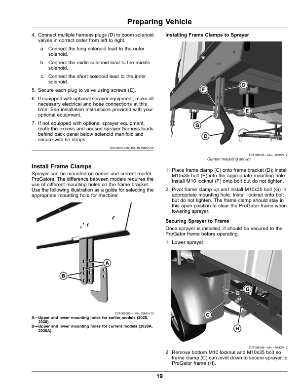 John Deere HD200, HD300 Select Spray Attachment for ProGator (Export to China) Operator's Manual (OMUC25691) - Image 2
