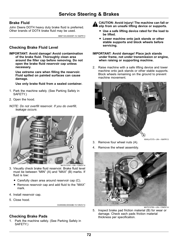 John Deere XUV590E, XUV590M, XUV590E S4, XUV590M S4 Gator Utility Vehicles (040001-) Operator's Manual (OMUC25929) - Image 2