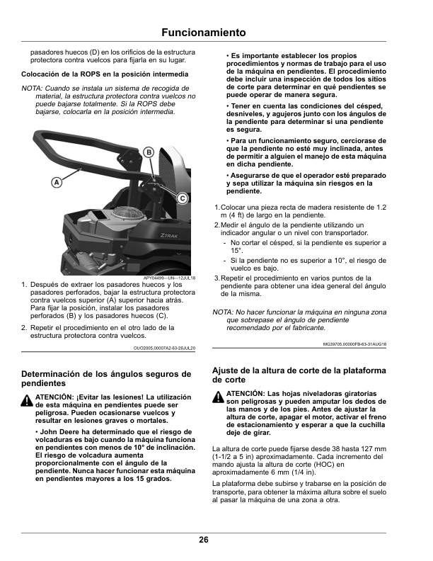 John Deere Z720E, Z730M, Z735E, Z735M, Z740R ZTrak Series Gas (030001-060000) (North American) Operator's Manual (OMUC26138) - Image 2