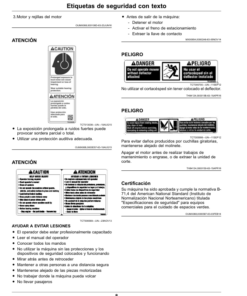 Alternative view of John Deere 6080A, 6500A, 6700A, PrecisionCut (Serial Number 020001-), 6080A, 6500A E-Cut Hybrid (Serial Number 005001-) Fairway Mowers (North American) Operator's Manual (OMUC26211)