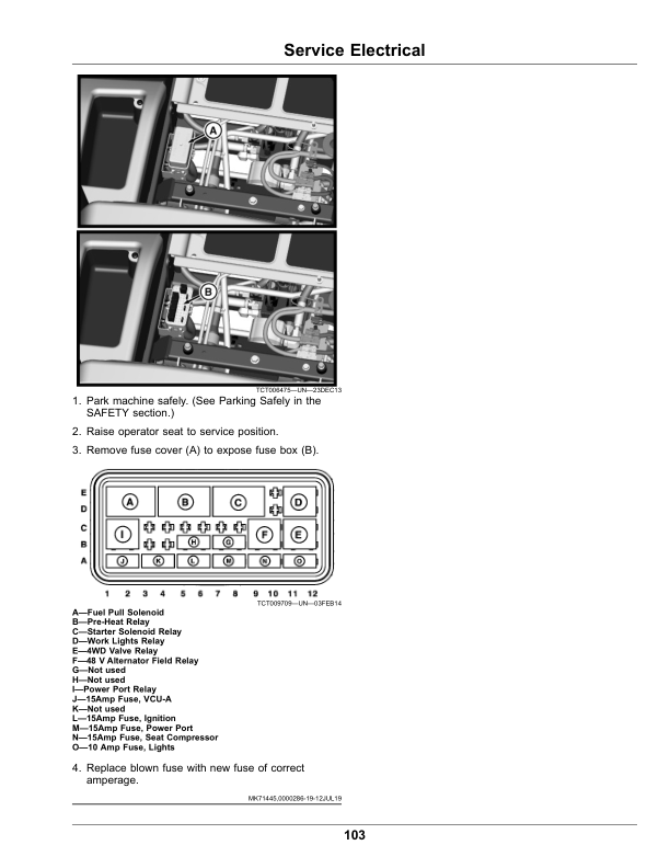 John Deere 6080A, 6500A, 6700A, PrecisionCut, 6080A, 6500A E-Cut Hybrid Fairway Mowers Operator's Manual (OMUC26231) - Image 2