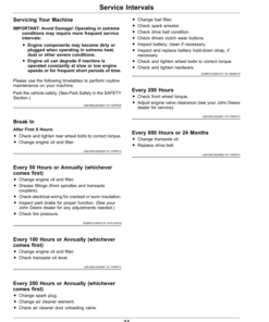 Alternative view of John Deere TS Gator Utility Vehicles (160001-) Operator's Manual (OMUC26258)