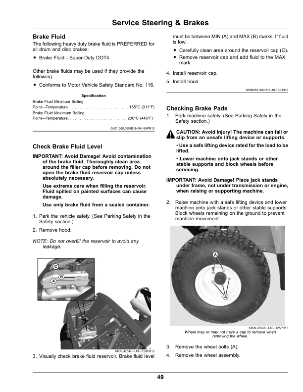 John Deere TX Turf Gator Utility Vehicles (160001-) Operator's Manual (OMUC26260) - Image 2