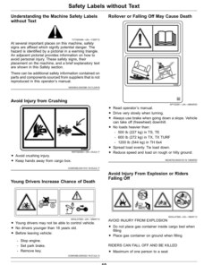 Alternative view of John Deere TH 6X4 Diesel Gator Utility Vehicles (160001-) Operator's Manual (OMUC26261)