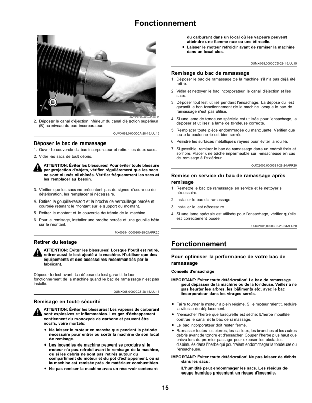 John Deere Rear Material Collection System for ZTrak Mowers (North American) Operator's Manual (OMUC26357) - Image 2