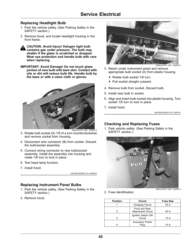 John Deere TS Gator Utility Vehicles (Serial No. 160001-) (Export Edition) Operator's Manual (OMUC26456) - Image 4