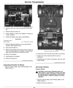 Alternative view of John Deere HPX615E Gator Utility Vehicles (040001-) (North America) Operator's Manual (OMUC26648)