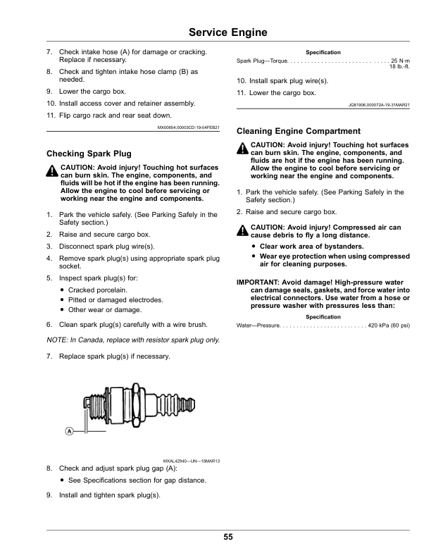 John Deere XUV825M S4 Gator Utility Vehicles (040001-050000) (North American) Operator's Manual (OMUC26678) - Image 3