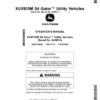 John Deere XUV855M S4 Gator Utility Vehicles (040001-) (North America) Operator's Manual (OMUC26681)