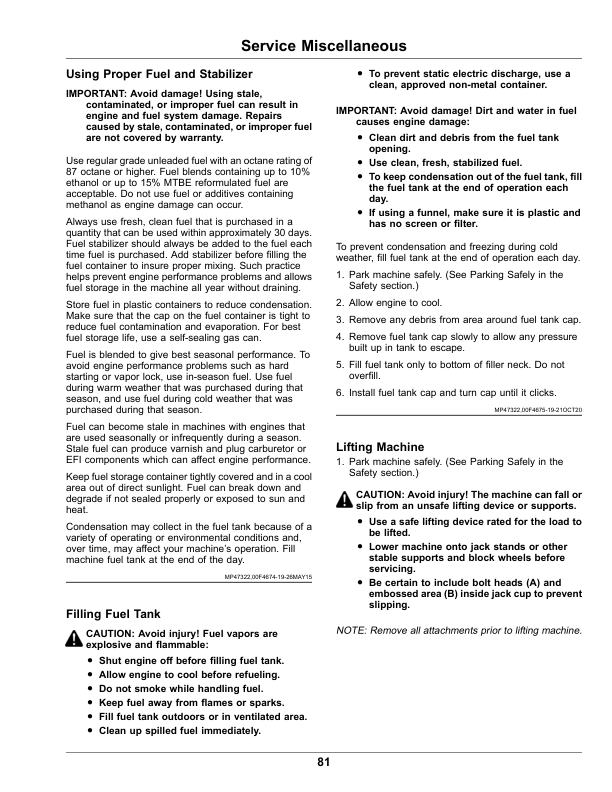 John Deere XUV825M S4 Gator Utility Vehicles (040001-050000) (California Edition) Operator's Manual (OMUC26684) - Image 3