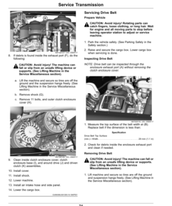 Alternative view of John Deere XUV835E, XUV835M, XUV835R Gator Utility Vehicles (040001-) (North America) Operator's Manual (OMUC26712)