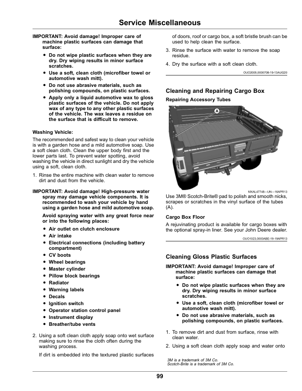 John Deere XUV835E, XUV835M, XUV835R Gator Utility Vehicles (040001-) (North America) Operator's Manual (OMUC26712) - Image 3