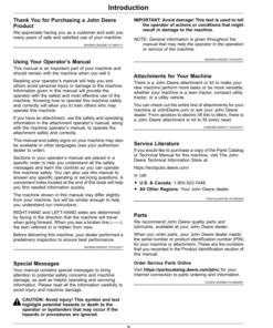 Alternative view of John Deere XUV835E, XUV835M, XUV835R Gator Utility Vehicles (040001-) (California Edition) Operator's Manual (OMUC26715)