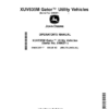 John Deere XUV835M Gator Utility Vehicles (Serial No. 040001-) (Export) Operator's Manual (OMUC26717)