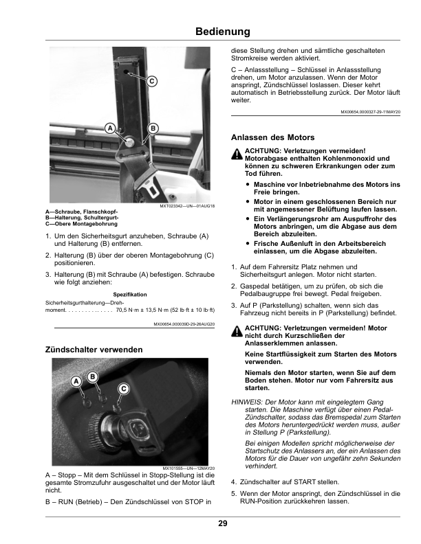 John Deere XUV835M Gator Utility Vehicles (Serial No. 040001-) (Export) Operator's Manual (OMUC26717) - Image 2