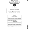 John Deere XUV835R Signature Edition Gator Utility Vehicle (050001-) (North American) Operator's Manual (OMUC26786)