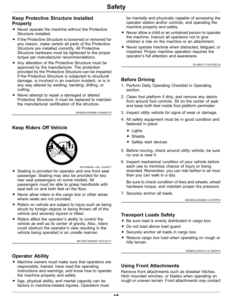 Alternative view of John Deere HPX615E Gator Utility Vehicles (050001-) (North America) Operator's Manual (OMUC26792)