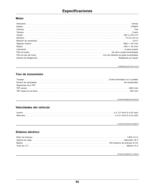John Deere X940, X948, X949 Lawn, Garden Tractors (090001-100000) (Export Edition) Operator's Manual (OMUC26866) - Image 4