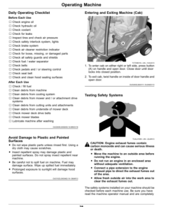 Alternative view of John Deere 1550, 1570, 1575, 1580, 1585 Series TerrainCut Front Mowers (070001-080000) Operator's Manual (OMUC26995E)