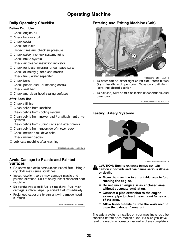 John Deere 1550, 1570, 1575, 1580, 1585 Series TerrainCut Front Mowers (070001-080000) Operator's Manual (OMUC26995E) - Image 2
