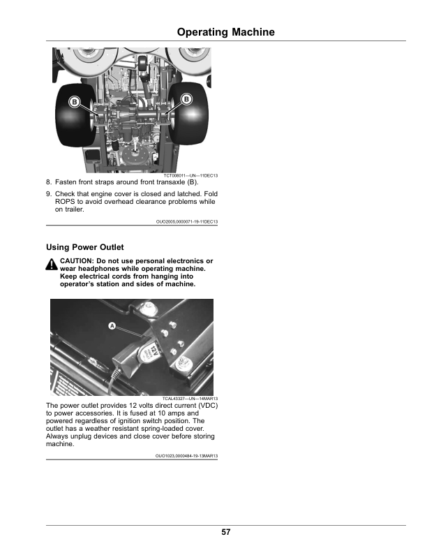 John Deere 1550, 1570, 1575, 1580, 1585 Series TerrainCut Front Mowers (070001-080000) Operator's Manual (OMUC26995E) - Image 3