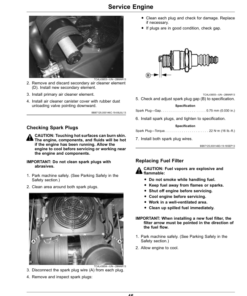 Alternative view of John Deere 648R, 652R, 652R EFI, 661R, 661R EFI QuikTrak (090001-) Operator's Manual (OMUC27005E)