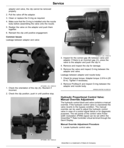 Alternative view of John Deere ProGator GPS Precision Sprayer HD200 CE (040001-) Operator's Manual (OMUC27311)