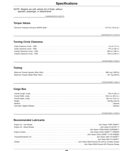 Alternative view of John Deere 2020A/2030A (130001-), 2020A/2030A GPS (040001-) ProGator Utility Vehicle Operator's Manual (OMUC27364)
