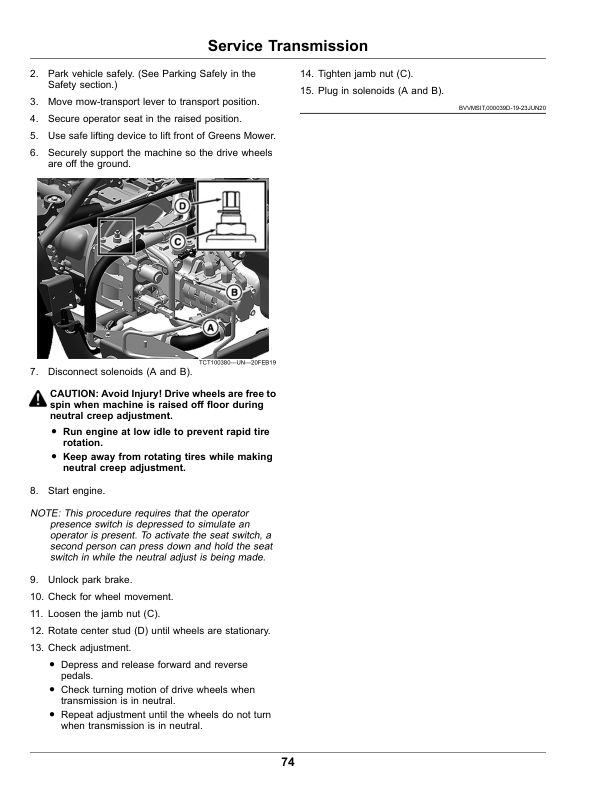 John Deere 2700 PrecisionCut, 2700 E-Cut Hybrid, 2750 PrecisionCut, 2750 E-Cut Hybrid Triplex Mower (North American) Operator's Manual (OMUC27465) - Image 3