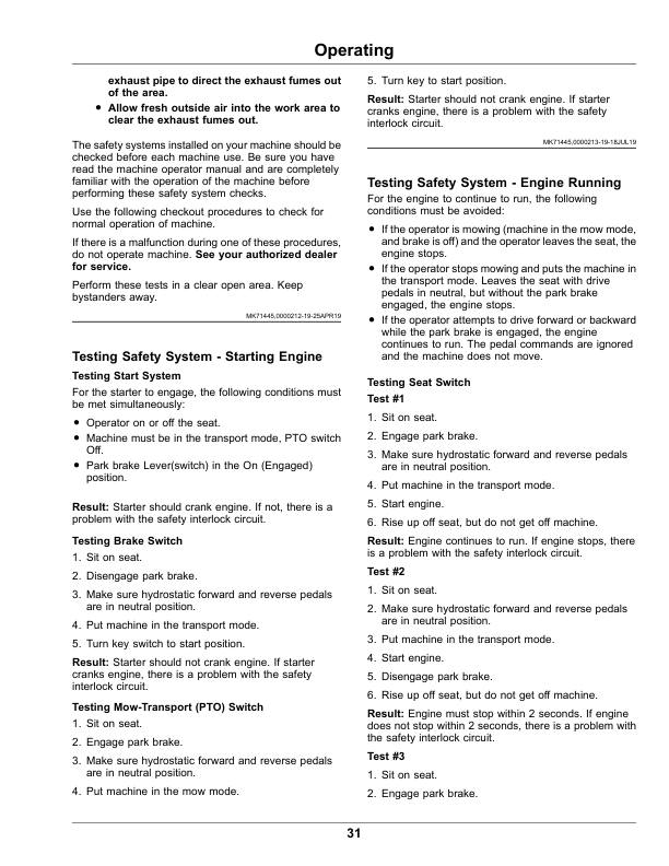 John Deere 2700 E-Cut Hybrid, 2750 PrecisionCut, 2750 E-Cut Hybrid Triplex Mower (020001-) Operator's Manual (OMUC27490) - Image 3