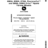 John Deere 6080A, 6500A, 6700A, PrecisionCut, 6080A, 6500A E-Cut Hybrid Fairway Mowers (North American) Operator's Manual (OMUC27548)