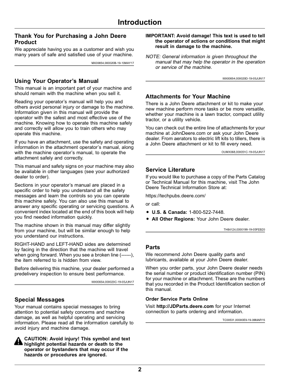 John Deere 7500A, 8000A E-Cut Hybrid Fairway Mowers (North American) Operator's Manual (OMUC27549) - Image 2