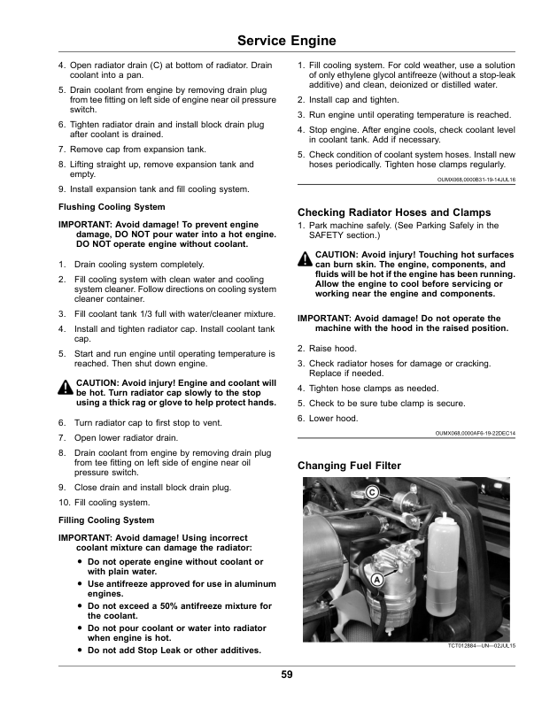 John Deere 9009A TerrainCut Rough Mower (060001-) (North American) Operator's Manual (OMUC27553) - Image 3