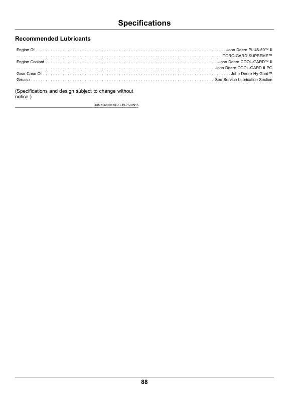 John Deere 2653B PrecisionCut Trim, Surrounds Mower (North American) Operator's Manual (OMUC27558) - Image 2