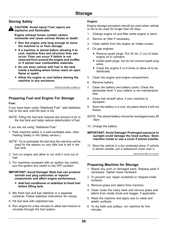 John Deere W36R, W48R, W52R, W61R Commercial Walk Behind Mower (030001) Operator's Manual (OMUC27973E) - Image 2