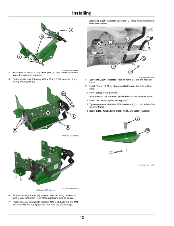 John Deere 2-Bag Material Collection System for Select Series Tractors (North American) Operator's Manual (OMUC28146) - Image 2