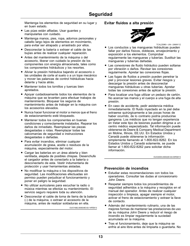 John Deere 1200 Hydro Bunker Rake (130001-) (North American) Operator's Manual (OMUC28349) - Image 3