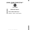 John Deere Z335E, Z345M, Z345R ZTrak (Export Edition) Operator's Manual (OMUC28762)