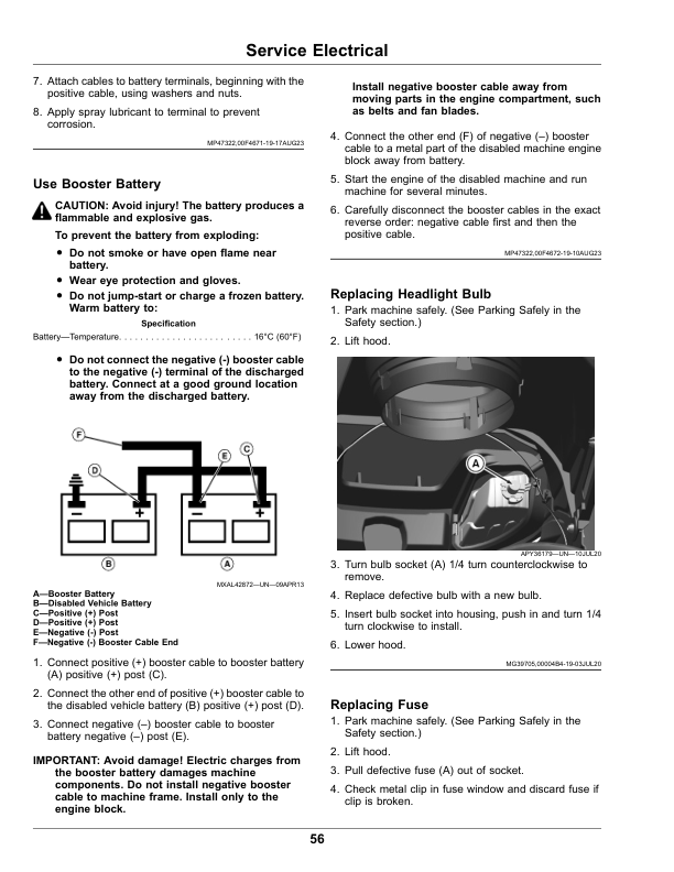 John Deere S220 (010001-), S240 (880001-900000) Riding Lawn Tractors (North American) Operator's Manual (OMUC28812) - Image 2