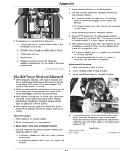 Alternative view of John Deere 180 E-Cut (100001-), 220 E-Cut (130001-) Hybrid Walk Greens Mower (European Edition) Operator's Manual (OMUC29047)