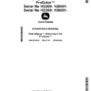 John Deere HD200, HD300 SelectSpray Attachments for ProGator Utility Vehicles (HD200, 120001-) (HD300, 100001-) (Export) Operator's Manual (OMUC29300)