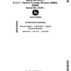 John Deere PrecisionCutFairway Mowers 6080A, 6500A, 6700A Serial No 040001-E-Cut Hybrid Fairway Mowers 6080A, 6500A Serial No 030001- (European Edition) Operator's Manual (OMUC29352)