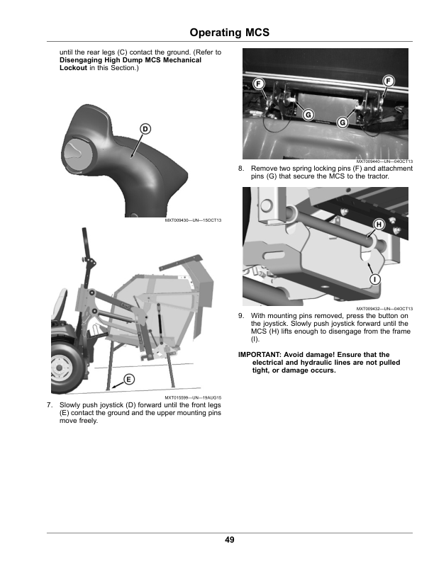 John Deere X950R Lawn, Garden Tractors (100001-) (Export Edition) Operator's Manual (OMUC29528E) - Image 2