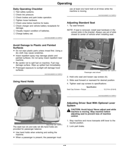 Alternative view of John Deere TE Gator Utility Vehicles(Serial No. 170001-)(Export) (Export Edition) Operator's Manual (OMUC29667)