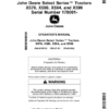 John Deere Select Series Tractors X570, X580, X584, X590 (170001-) (North American) Operator's Manual (OMUC29736)
