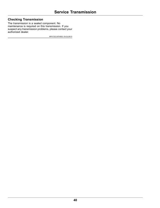 John Deere Select Series Tractor X350R (130001-) (Export Edition) Operator's Manual (OMUC29738E) - Image 2