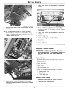 Alternative view of John Deere XUV825M S4 Gator Utility Vehicles (050001-070000) (California Edition) Operator's Manual (OMUC29823)