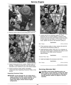 Alternative view of John Deere XUV835E, XUV835M, XUV835R Gator Utility Vehicles (050001-) (California Edition) Operator's Manual (OMUC29856)