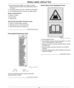 Alternative view of John Deere XUV865E, XUV865M, XUV865R Gator Utility Vehicles (050001-060000) (North American) Operator's Manual (OMUC29884)