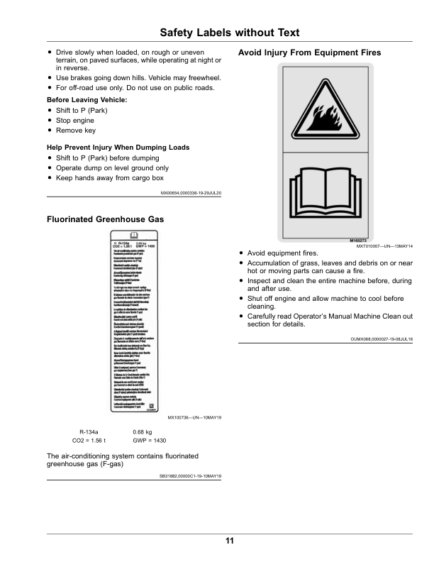 John Deere XUV865E, XUV865M, XUV865R Gator Utility Vehicles (050001-060000) (North American) Operator's Manual (OMUC29884) - Image 2